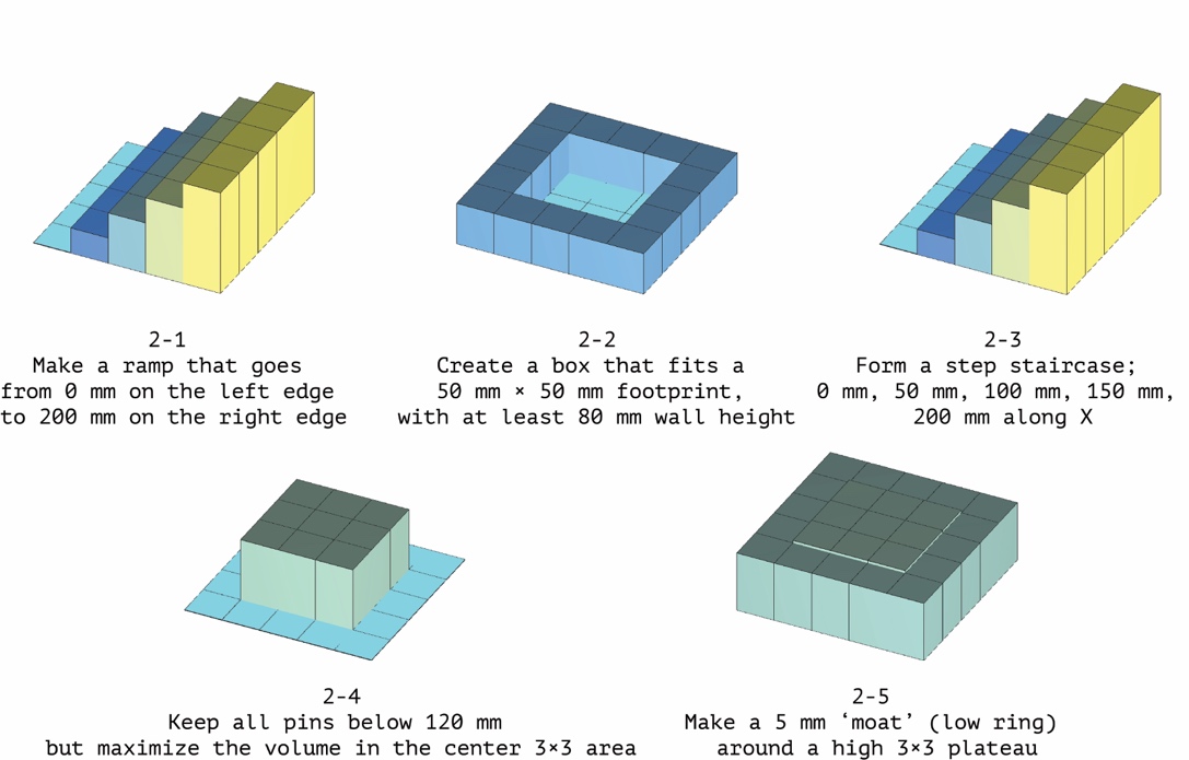 Tooling-oriented surface shapes generated from language prompts